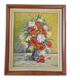 Michel Poulain (Born in 1932) - Oil on canvas - Bouquet of flowers
