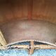 Bamboo tiki bar and two stools