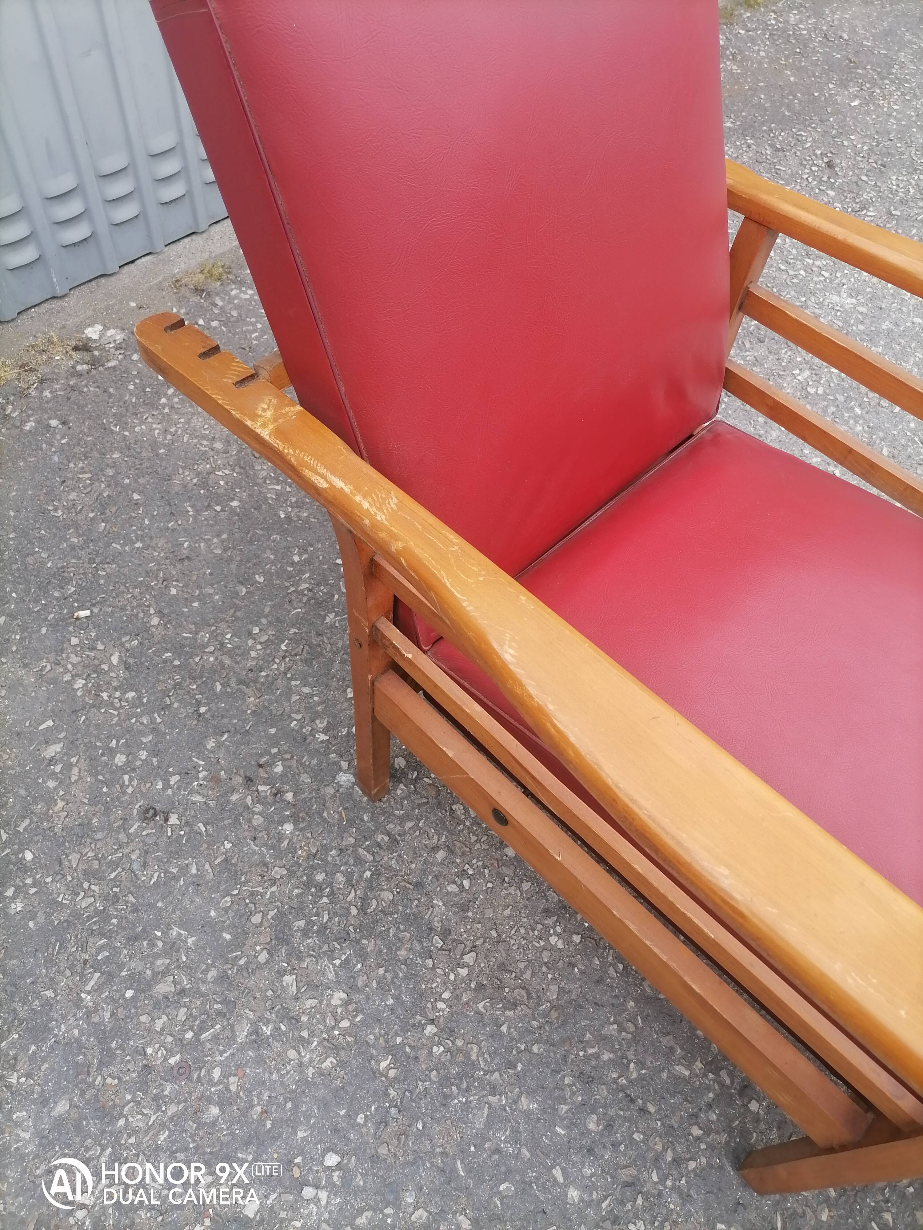 Fauteuil morris vintage 1950