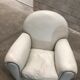 Fauteuil club Poltrona frau en cuir