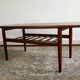 Table basse scandinave 60's modèle "GJ106" par Grete Jalk pour Poul Jeppesen