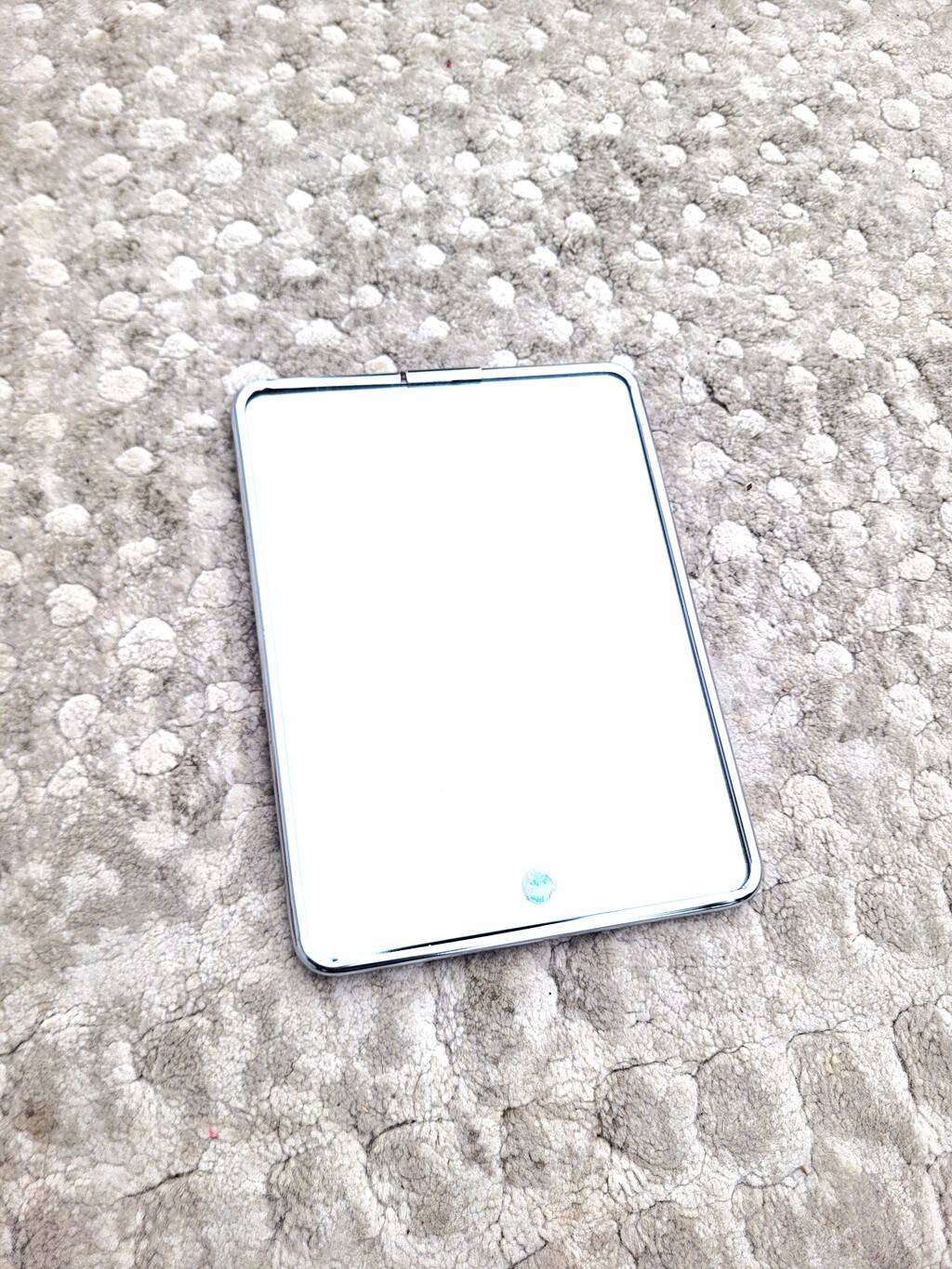 Small vintage barber mirror 13x18cm