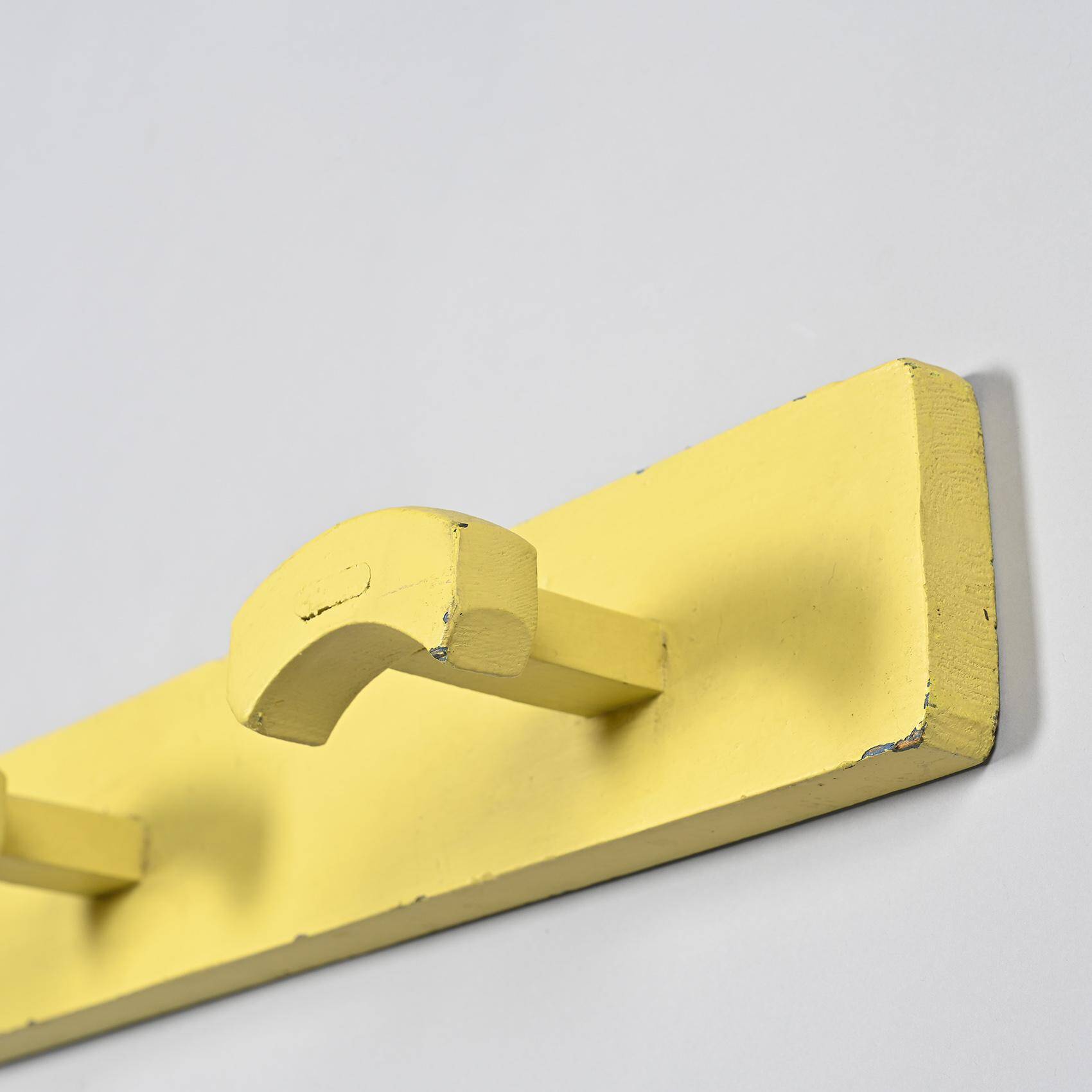 Wall coat rack from the Radiant City, circa 1952