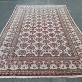 Large and fine tehran persian oriental rug handmade vintage 324 x 210