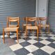 Série de 6 chaises style scandinave