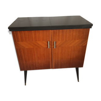 Small foot compass vintage chest of drawers
