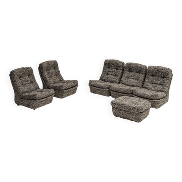 Orchidée modular lounge chairs by Michel Cadestin for Airborne, France