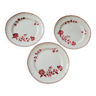 Set of 3 MBFA hand-decorated flat plates