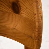 Pine dining set by Rainer Daumiller for Hirtshals Savvaerk, set of 7