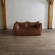 Le Bambole sofa in buffalo leather by Mario Bellini for B&B Italia, 1970s