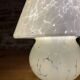 Murano glass mushroom bedside lamp, Italy