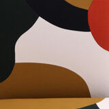 Pair of 80s industrial armchairs