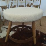 3 vintage stools 50s
