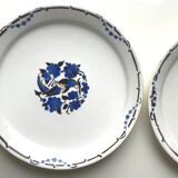 Blue bird model plates signed M Goupy 1925
