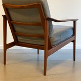 Fauteuil danois du milieu du siècle par Ib Kofod-Larsen