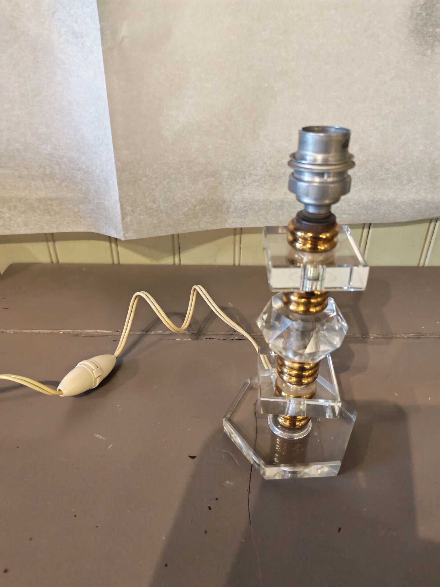 Art Deco style Adnet lamp base