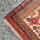 Vintage Afghan Balouch rug, hand-knotted, 100% wool, 1934