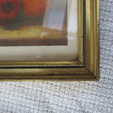 Vintage gilded wood frame 17 x 18