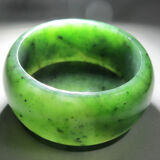 Boîte chinoise en jade vert