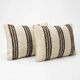Set of 2 vintage kilim cushion covers 36x51 cm