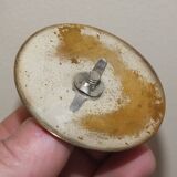 Old small ice cube or pickle bucket in cut crystal