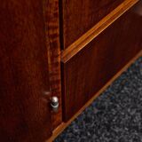 Buffet cubain en acajou de style Bauhaus, Gyula Kaesz, début des années 1940