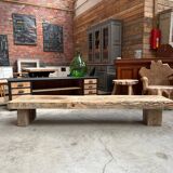 Solid elm coffee table