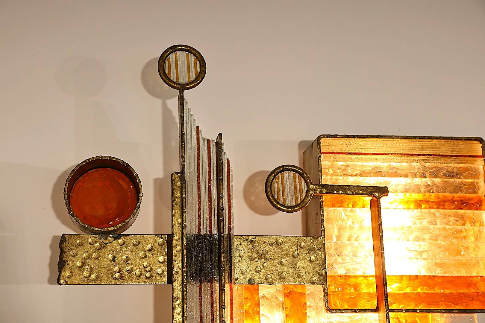 Rare Sconce by Albano Poli for Poliarte