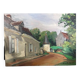 Tableau de girard mond - "le manoir de la bonne aventure" gué sur loir