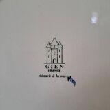 Gien earthenware plate