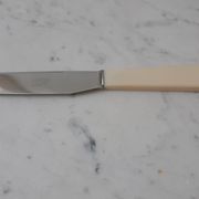 Set of 12 knives in stainless steel and bakelite "Yanid" years 60-70