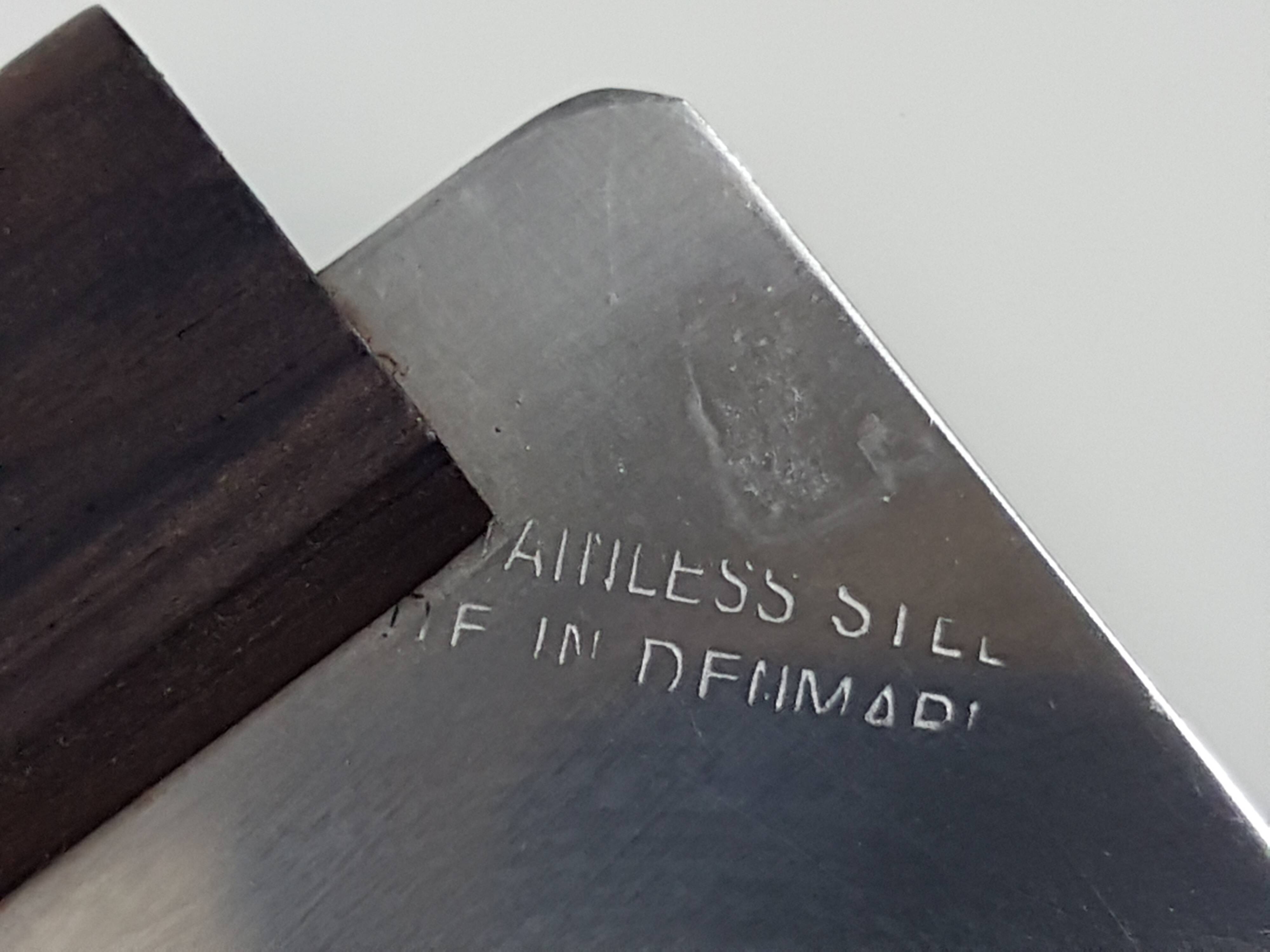 Vintage set of three trays, Denmark, 1960s.