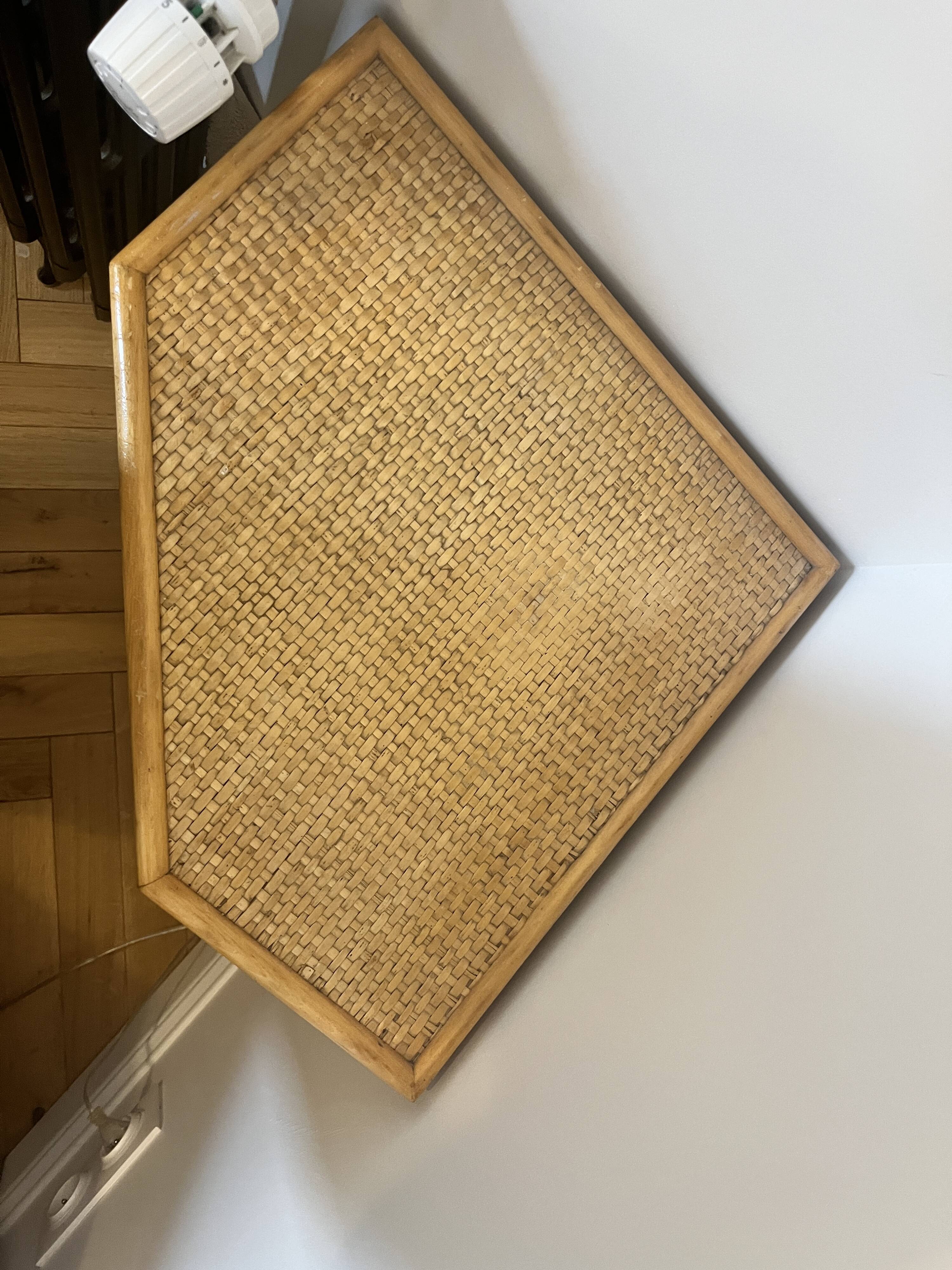 Corner rattan furniture