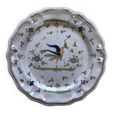 Round dish from moustier - perfect condition