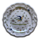 Round dish from moustier - perfect condition