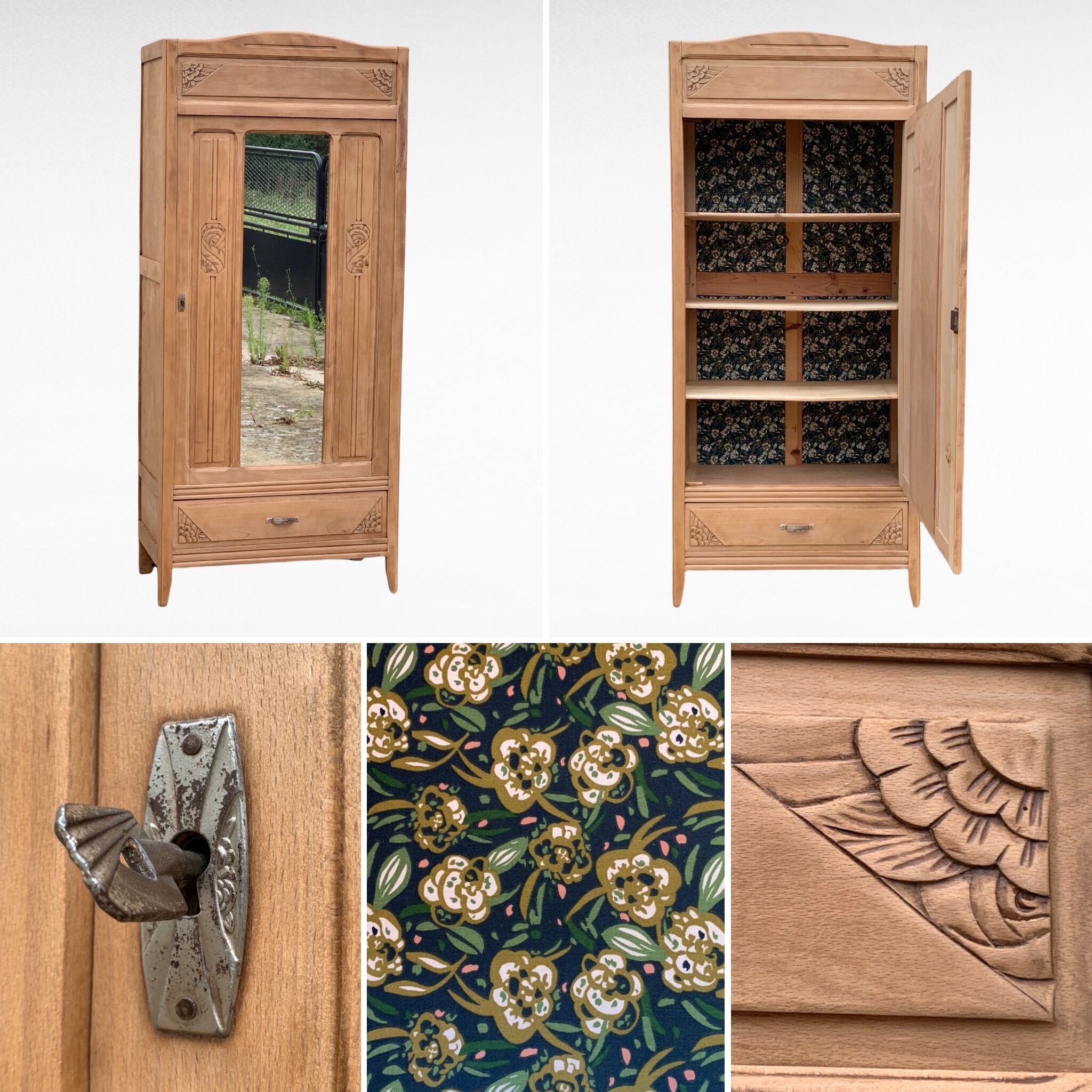 Armoire parisienne art déco 1915