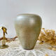 Vintage stoneware vase with draped effect glaze