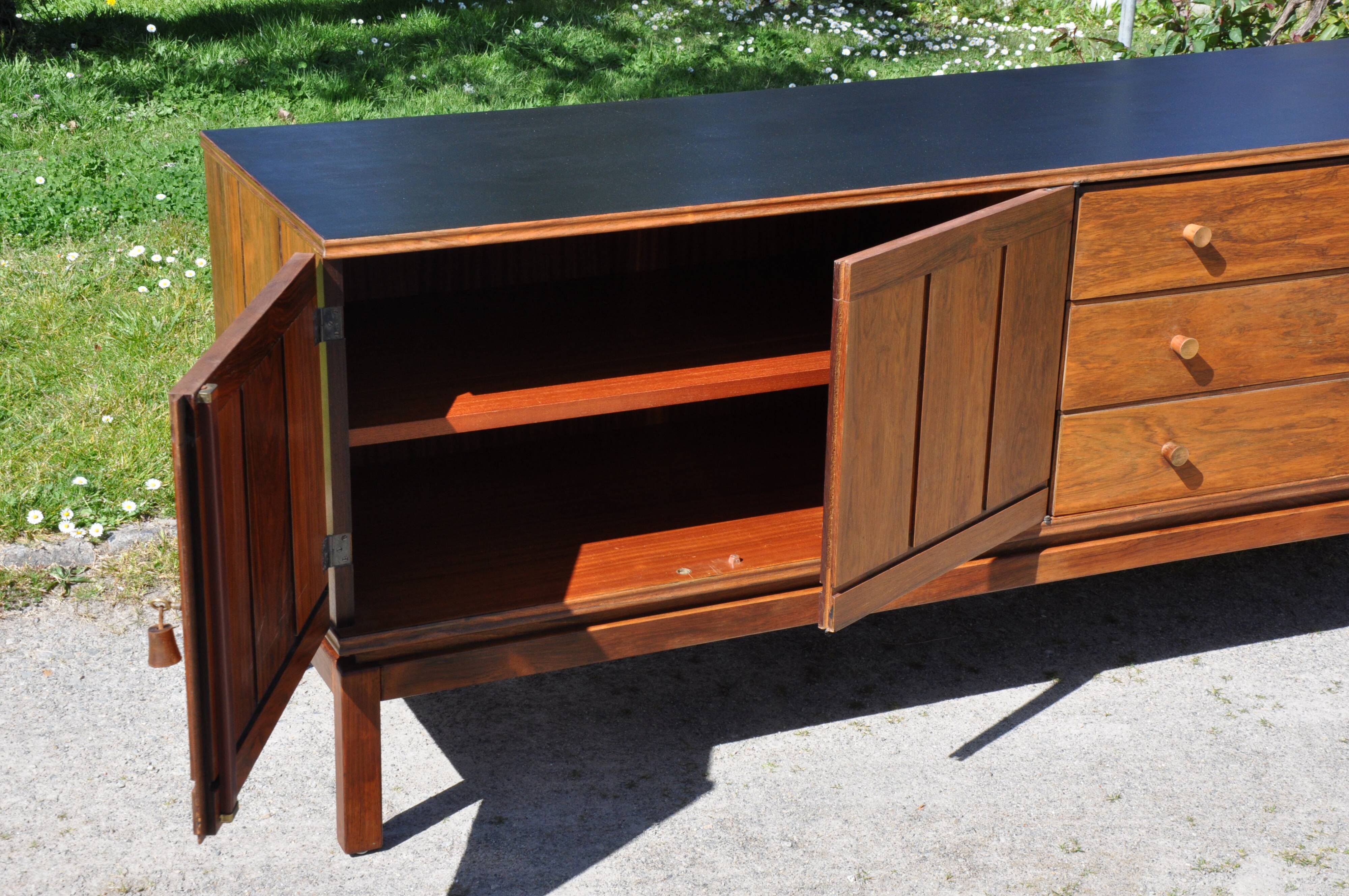 Rosewood enfilade, 1960s.