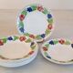 Assiettes plates, faïence de Moselle, Niderviller
