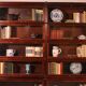 paire de bibliothèques dit stacking bookcase en acajou
