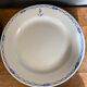 6 plates in Sarreguemines porcelain anchor and knots