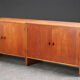 Paire de commodes en Teck par Hans J. Wegner pour Ry Møbler,