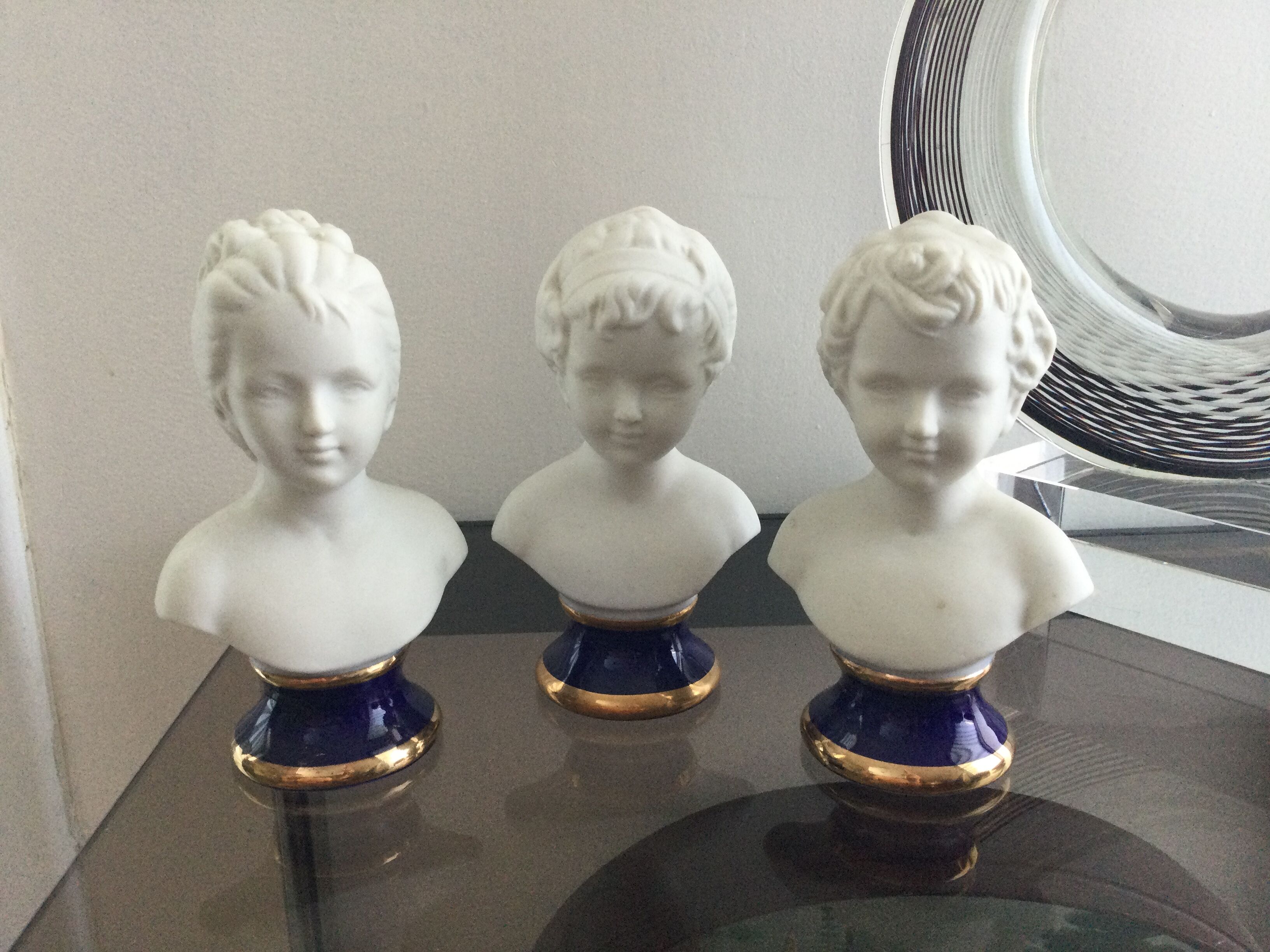 Set of 3 busts