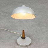 Mid-Century Italian Table Lamp in Aluminium and Copper