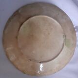 Onnaing barbotine plate - Grapes and leaves