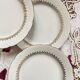 6 antique porcelain dessert plates Seltmann Weiden
