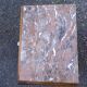 art deco bedside oak and marble