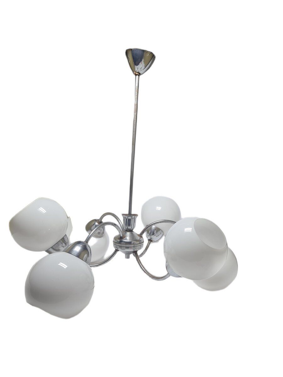 Art Deco style chandelier, Poland, 1960s