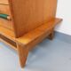 Vintage oak wardrobe from the 50s and 60s.