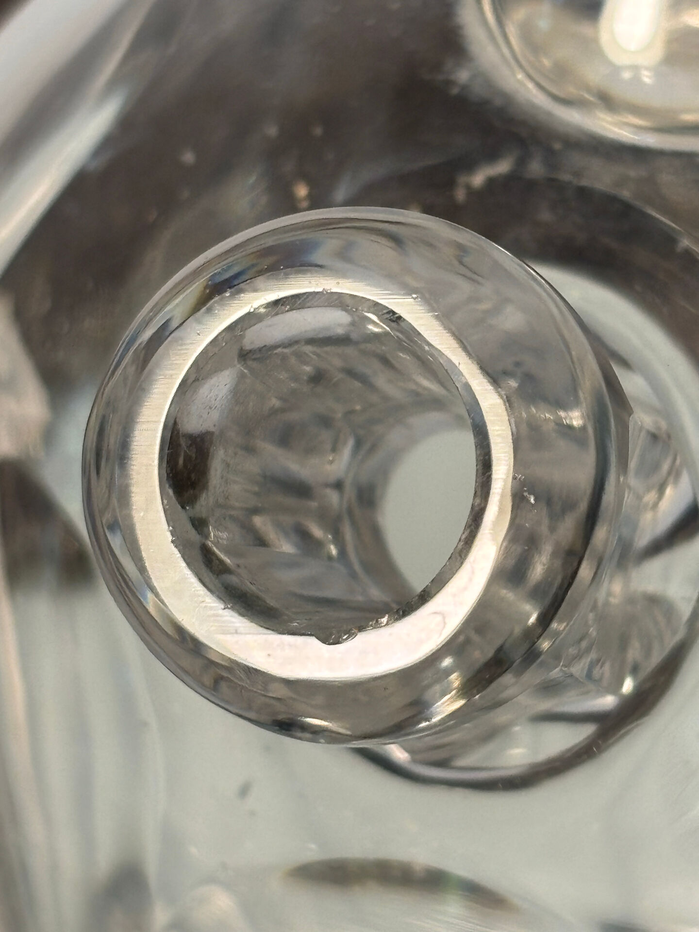 Carafe en cristal Saint Louis début 20eme